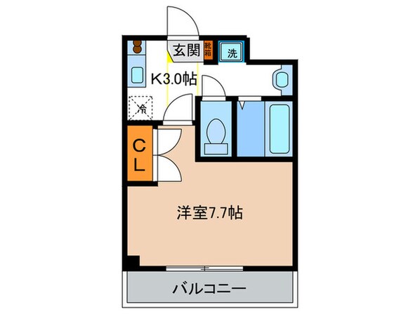 シャンヴェルジェ豊中Ⅱの物件間取画像